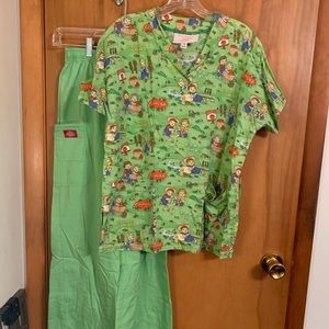 Campbell Soup kids vintage scrubs